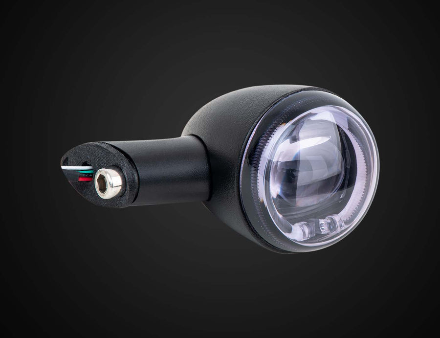 HIBANA 3 IN 1 LED Front Turn Signals Position Auxiliary for Harley Davidson