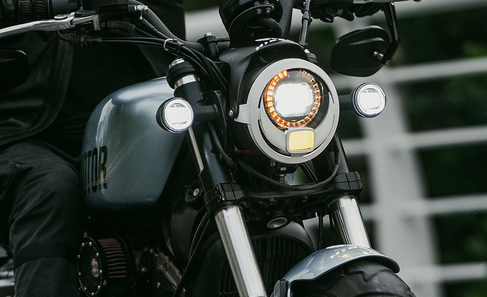 HIBANA motorcycle lighting banner image