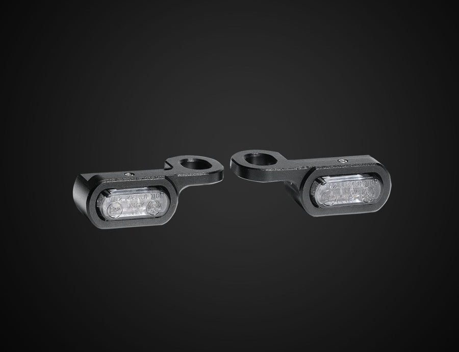 HIBANA Under Perch LED Turn Signals for Softail V-Rod and Touring hydraulic clutch